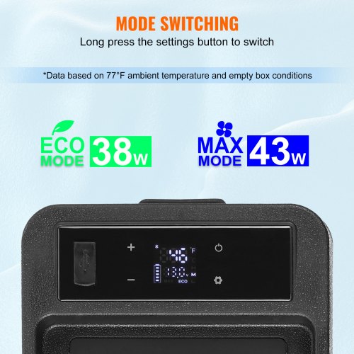 Car Refrigerator 12 Volt Car Armrest Refrigerator Fridge 8 L Single Zone