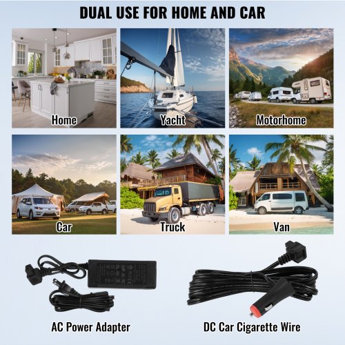Car Refrigerator 12 Volt Car Refrigerator Fridge 9 L Single Zone Portable