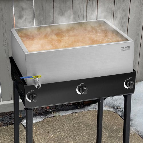 Maple Syrup Evaporator Pan 17.5 Gallon 254 Cups of 88oz Maple Syrup Flat