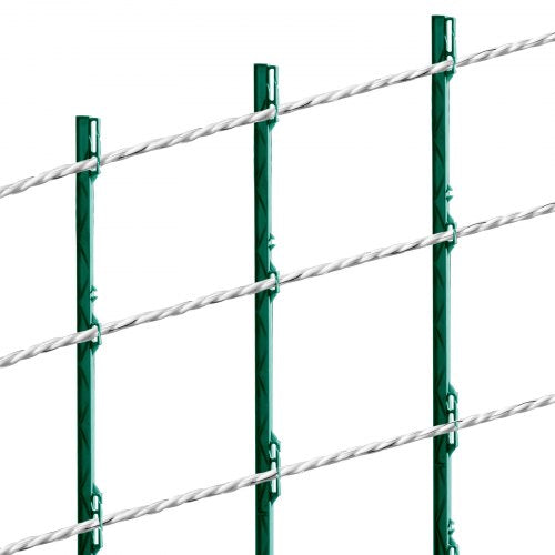 Electric Fence Wire 656Ft 200M Portable Polywire 14 Diameter 6 Stainless