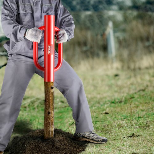 Fence Post Driver with Handles 411 in Inner Diameter T Post Pole Pounder