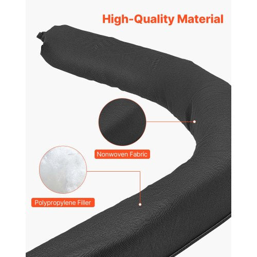 Sediment Filter Sock Dia 5 in x 10 ft L Coverage Erosion Control Socks