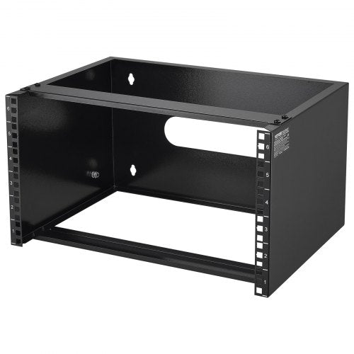 6U Wall Mount Network Rack 14 in355.6 mm Depth 50 lbs2268 kg Max Weight