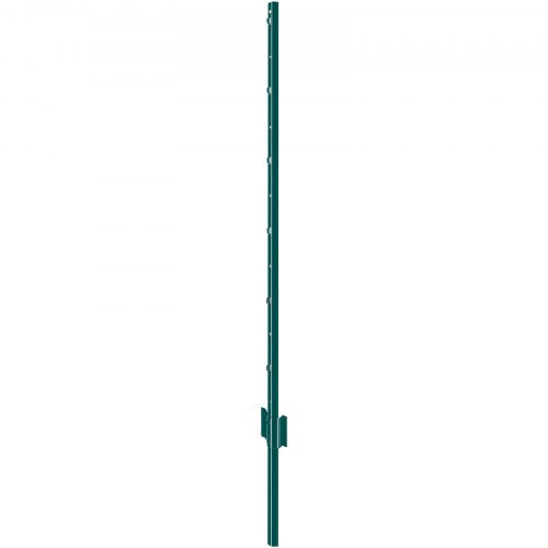 4 Feet Fence Post 10 Pack TPost Heavy Duty Metal Fence Posts Green – 10 PCS
