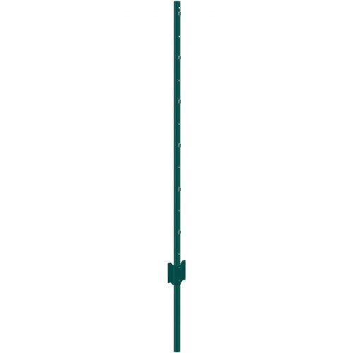 4 Feet Fence Post 10 Pack TPost Heavy Duty Metal Fence Posts Green – 10 PCS