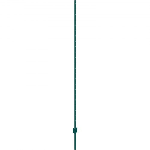 7 Feet Fence Post 10 Pack UChannel Heavy Duty Metal Fence Posts Sturdy