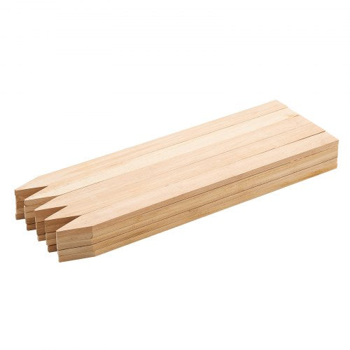 Wooden Garden Stakes 25 Pcs 24 x5 x15 in Survey Grading Stakes Garden