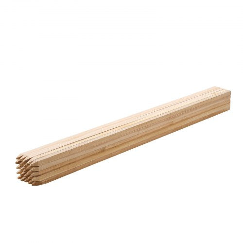 Wooden Garden Stakes 25 Pcs 48x075x075 in Survey Grading Stakes Garden