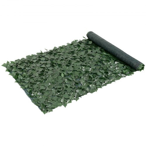 Ivy Privacy Fence 39 x 98 in Artificial Green Wall Screen Greenery Ivy