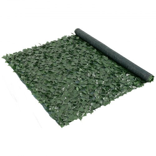 Ivy Privacy Fence 59 x 98 in Artificial Green Wall Screen Greenery Ivy
