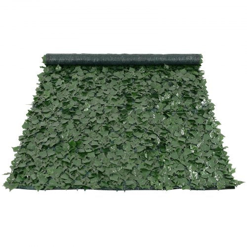 Privacy Ivy Fence 59 x 118in Artificial Green Wall Screen Greenery Ivy