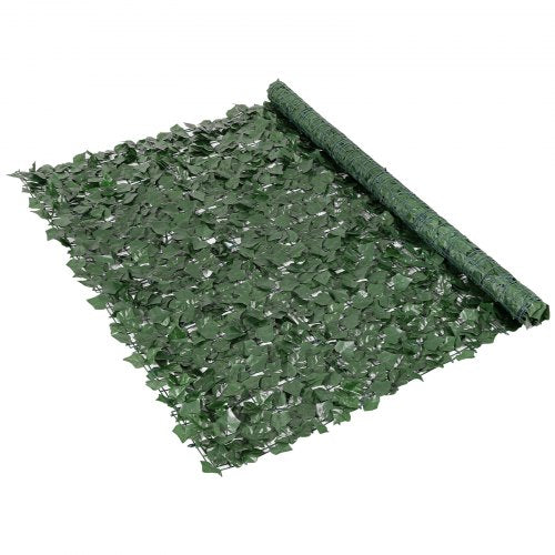 Ivy Privacy Fence 59 x 98 in Artificial Green Wall Screen Greenery Ivy