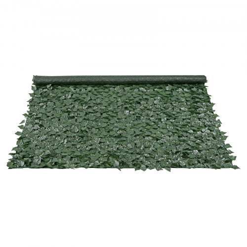 Ivy Privacy Fence 96 x 72 in Artificial Green Wall Screen Greenery Ivy