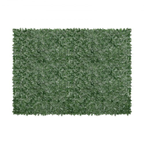 Ivy Privacy Fence 96 x 72 in Artificial Green Wall Screen Greenery Ivy