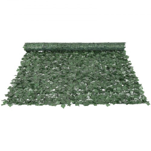 Ivy Privacy Fence 96 x 72 in Artificial Green Wall Screen Greenery Ivy
