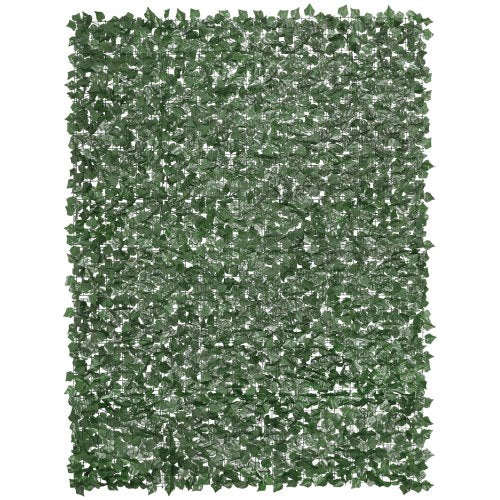 Ivy Privacy Fence 96 x 72 in Artificial Green Wall Screen Greenery Ivy