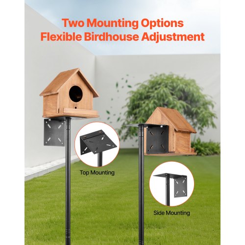 4Hook Wild Bird Feeder Stand Pole 92 Inch Bird Feeding Station Kit 3132