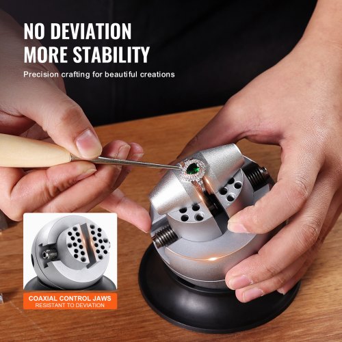 Ball Vise 3 Engraving Setting Tool 360° Rotation Engraving Block Vise 30