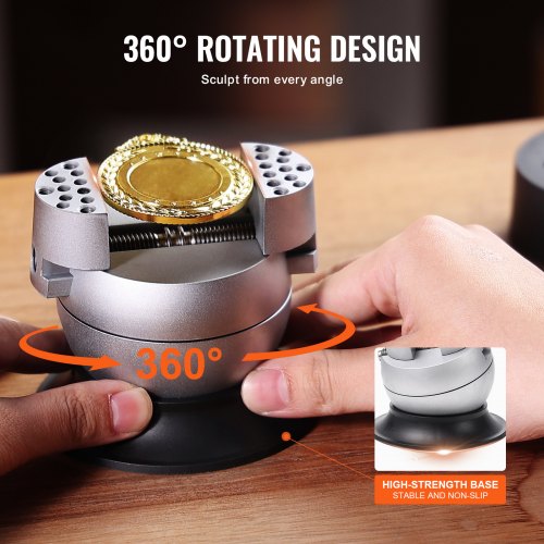 Ball Vise 3 Engraving Setting Tool 360° Rotation Engraving Block Vise 30