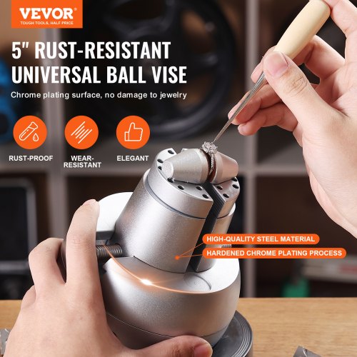 Ball Vise 5 Engraving Setting Tool 360° Rotation Engraving Block Vise 69
