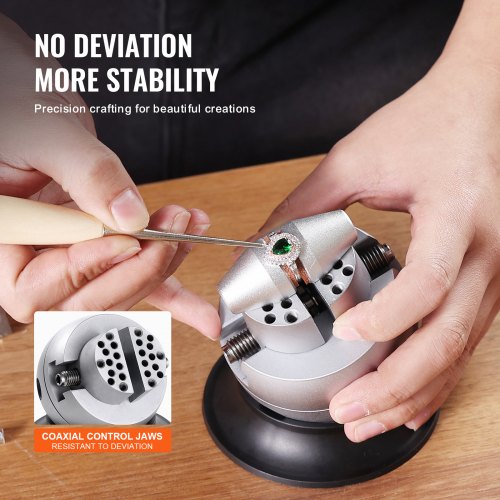 Ball Vise 3 Engraving Setting Tool 360° Rotation Engraving Block Vise 70