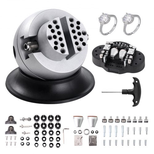 Ball Vise 3 Engraving Setting Tool 360° Rotation Engraving Block Vise 70