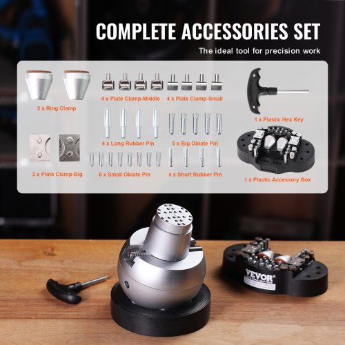 Ball Vise 5 Engraving Setting Tool 360° Rotation Engraving Block Vise 35