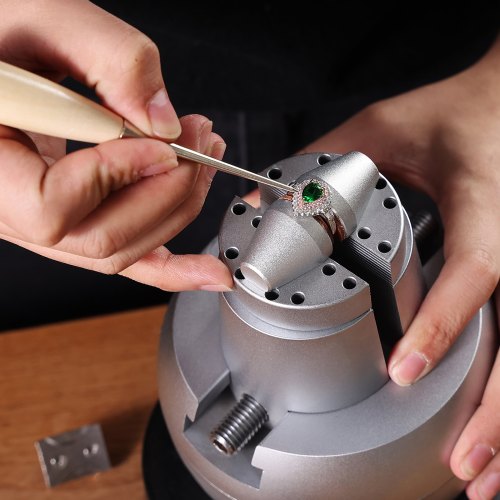 Ball Vise 5 Engraving Setting Tool 360° Rotation Engraving Block Vise 35