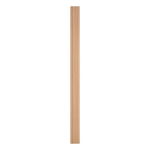 Wood Slat Acoustic Panels 8 PCS 96 x 6 inch WPC for Modern Wall Ash Wood