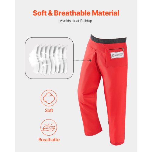 Apron Style Chainsaw Chaps Class C 8 Layers Chainsaw Pants with Adjustable