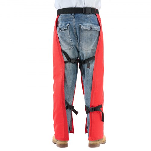 Apron Style Chainsaw Chaps Class C 8 Layers Chainsaw Pants with Adjustable