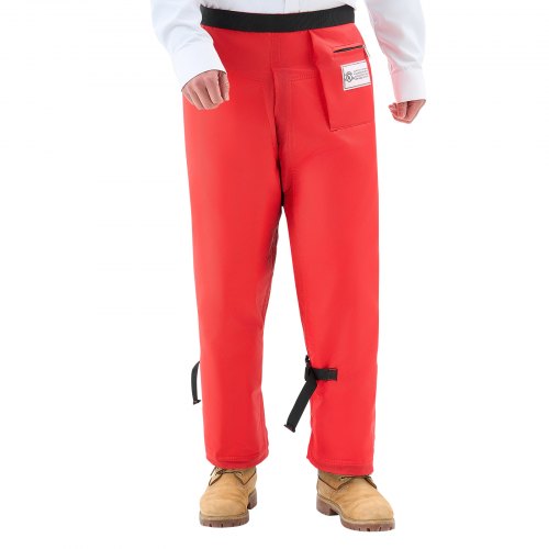 Apron Style Chainsaw Chaps Class C 8 Layers Chainsaw Pants with Adjustable