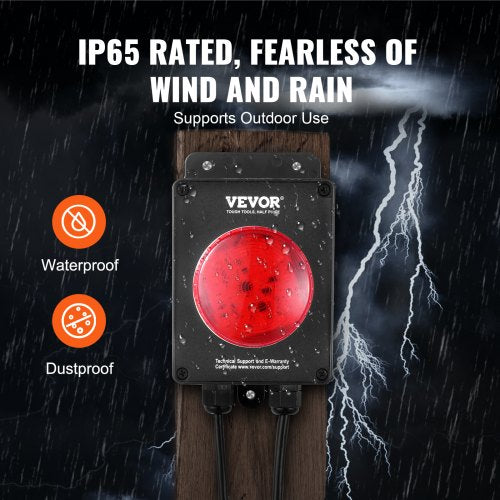 Sump Pump Alarm IndoorOutdoor High Water Septic Tank Alarm With Float