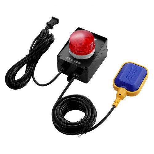 Sump Pump Alarm IndoorOutdoor High Water Septic Tank Alarm With Float