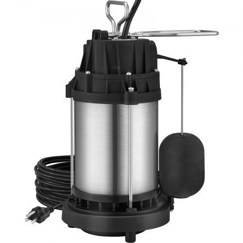 Sump Pump 12 HP 3960 GPH Submersible Stainless Steel Water Pump 112