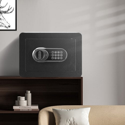 Safe 05 Cubic Feet Home Safe Steel Security Safe with Digital Keypad and 2 Keys