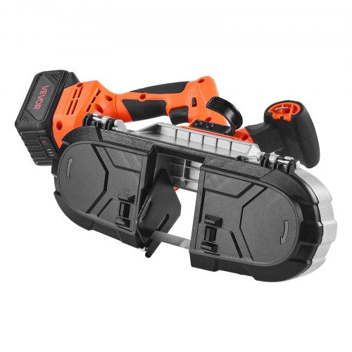 20V Portable Band Saw Kit 256Inch Deep Cut AC 110V 360W Bandsaw with Brushless