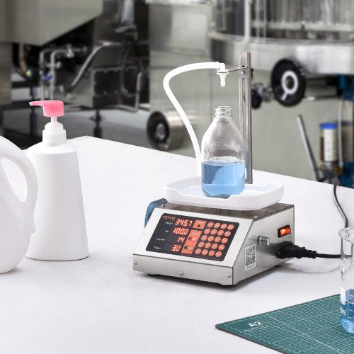 Liquid Filling Machine 5300 g Weighing Capacity Automatic Bottle Filler