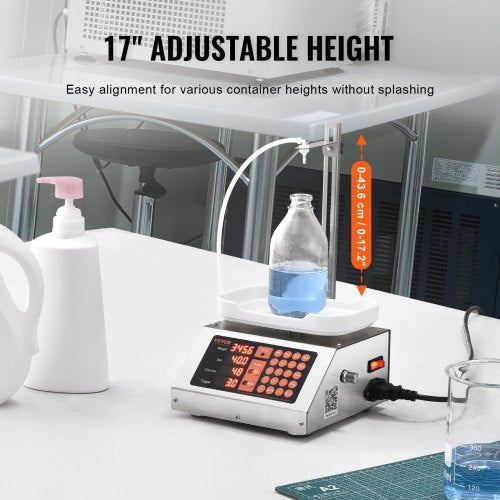 Liquid Filling Machine 550 g Weighing Capacity Automatic Bottle Filler