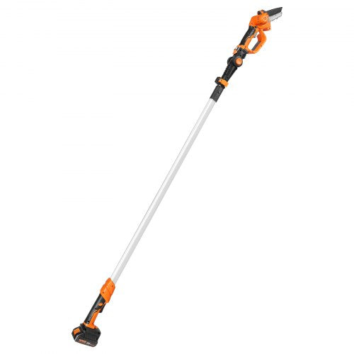 2in1 Cordless Pole Saw Mini Chainsaw 20V 2Ah Battery Pole Chainsaw 5