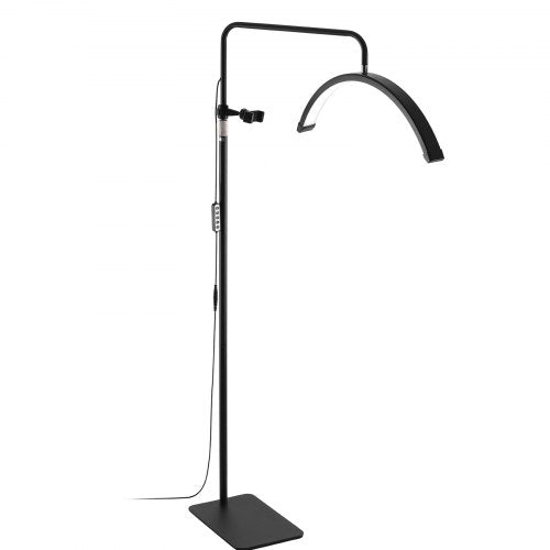 Half Moon Light for Esthetician 23 inch Dimmable LED Floor Lamp Lash Light