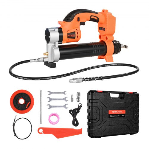 Cordless Grease Gun 8000 PSI Max Pressure Electric Grease Gun with LED