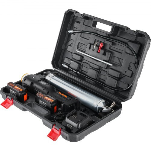 Cordless Grease Gun 20Volt 10000 PSI 39 Long Hose Electric Grease Gun
