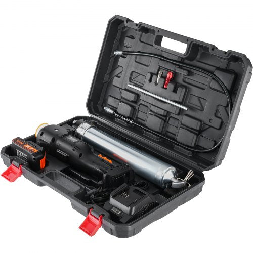 Cordless Grease Gun 20Volt 10000 PSI 39 Long Hose Electric Grease Gun
