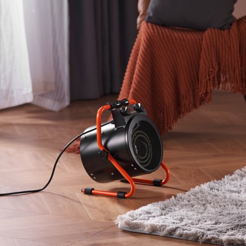 Greenhouse Heater 1500W Fast Heating with Overheat Protection 2Speed