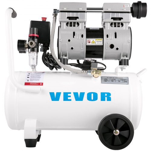 Air Compressor 6.6 Gallon Portable Air Compressor 1 HP Oil Free Air