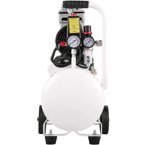 Air Compressor 6.6 Gallon Portable Air Compressor 1 HP Oil Free Air