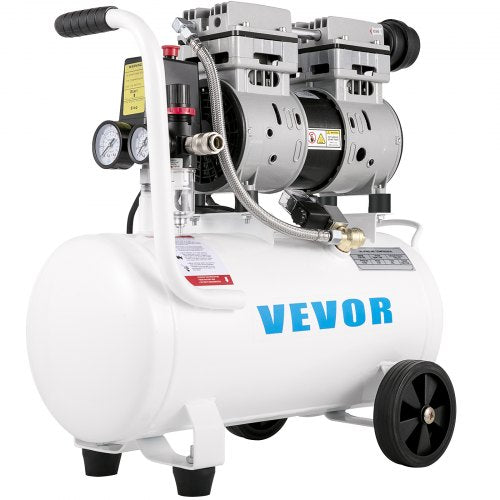 Air Compressor 6.6 Gallon Portable Air Compressor 1 HP Oil Free Air