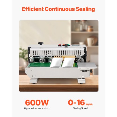 Continuous Bag Band Sealing Machine24047 in612 mm Seal Width
