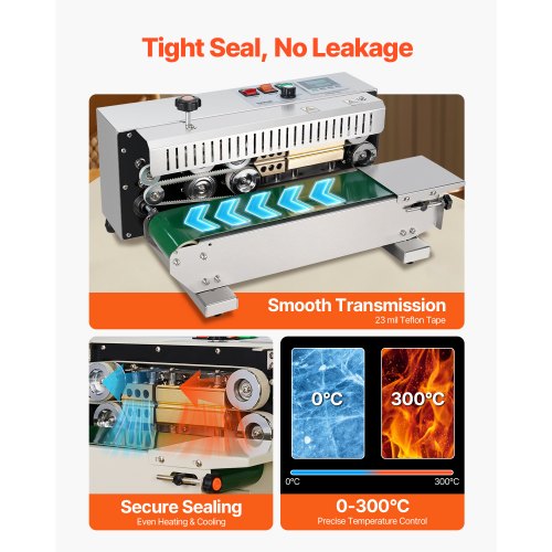 Continuous Bag Band Sealing Machine24047 in612 mm Seal Width
